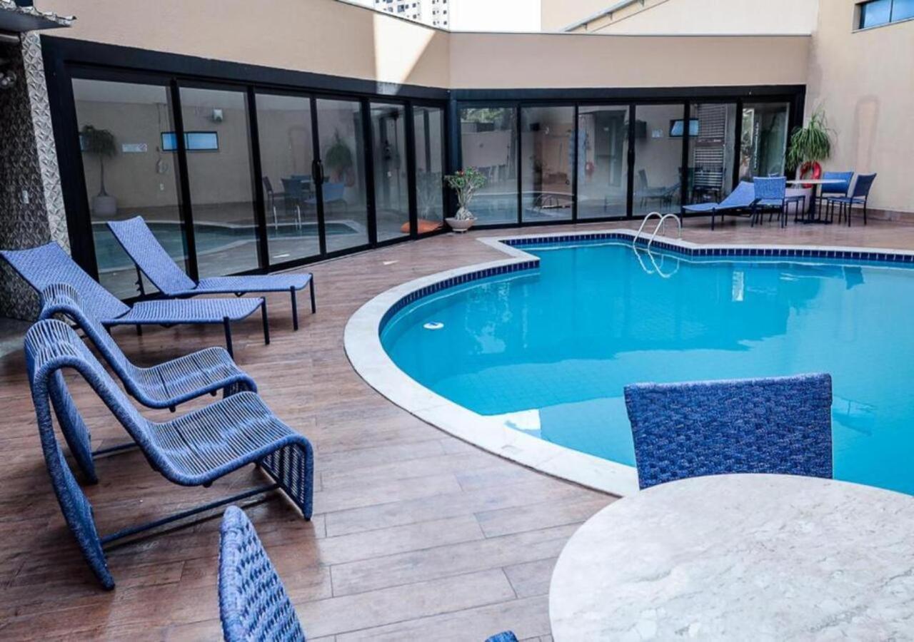 Hotel Inter Cuiaba Εξωτερικό φωτογραφία Swimming pool at the hotel